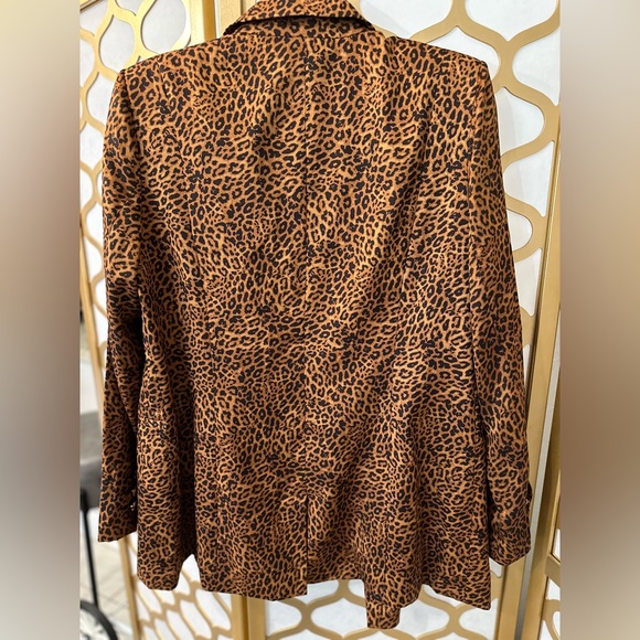 INC Blazer Cheetah Print - Picture 2 of 3